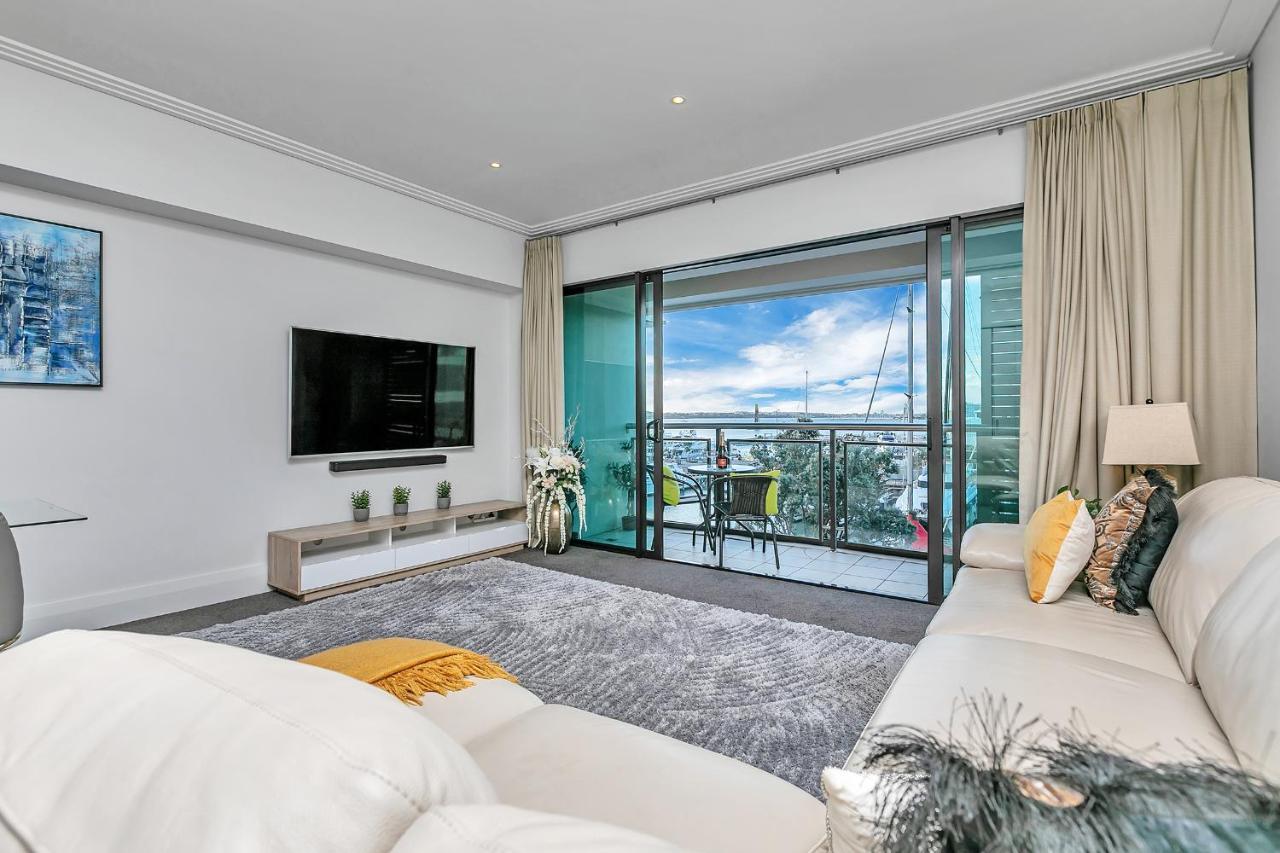 Sunset Harbour Sanctuary + Cp Apartamento Auckland Exterior foto