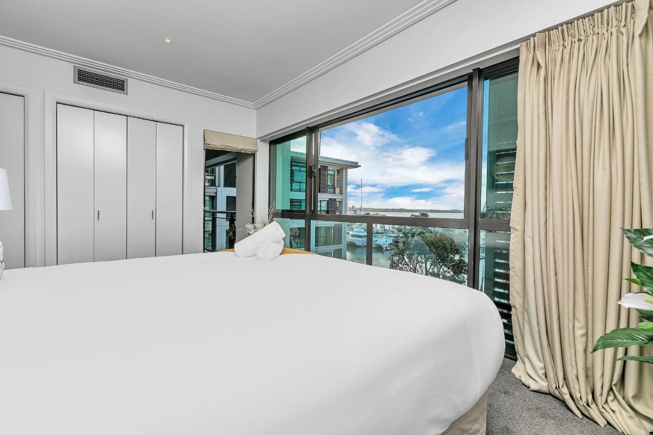 Sunset Harbour Sanctuary + Cp Apartamento Auckland Exterior foto